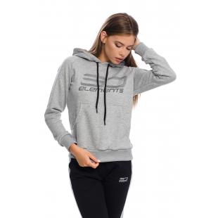 Дамски суитшърт от мека и топла материя, подходящ за ежедневието.