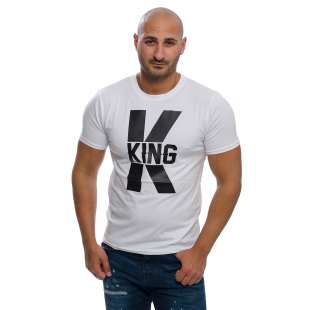 Мъжка блуза с къс ръкав "King"